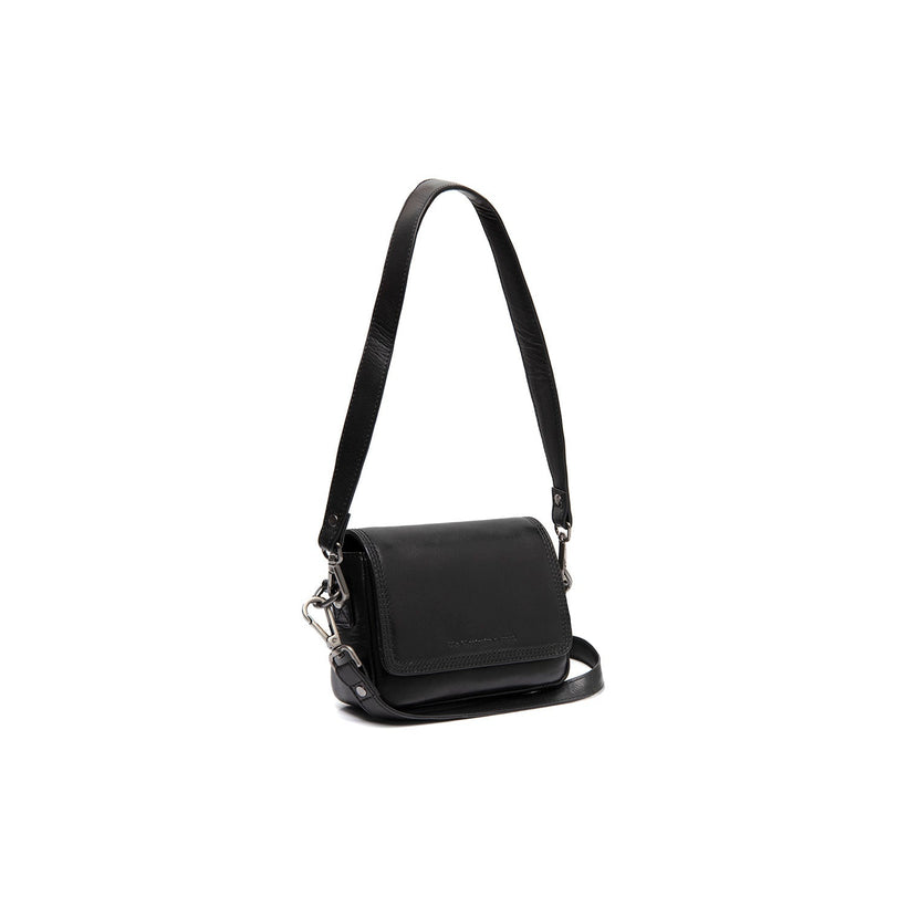 Marcella Bolso de hombro de cuero flor