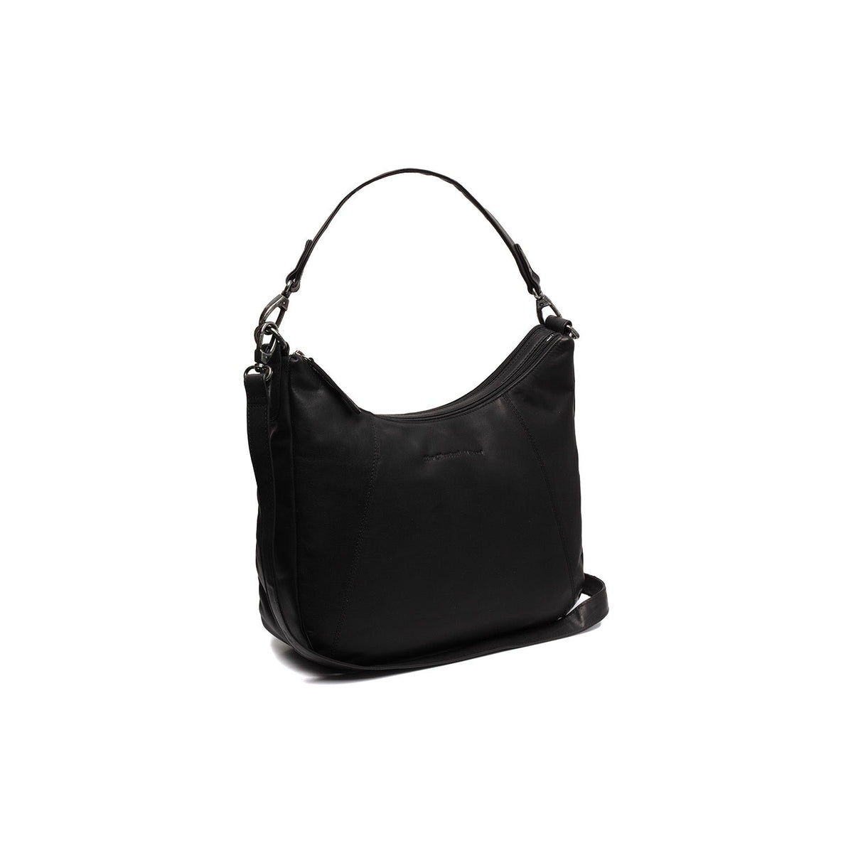 Marle Full-Grain Leather Shoulder Bag para Mujer in Classic 100% Full-Grain Leather - Full Exterior Front Profile View | Comprar online