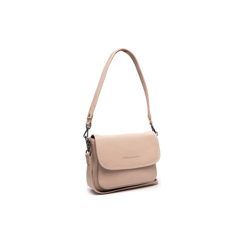 Miloa Bolso de hombro de cuero flor