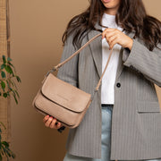 Miloa Full-Grain Leather Shoulder Bag para Mujer – Vista alternativa del producto 3