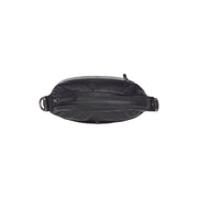 Solid Antique Brass Hardware &amp; Heavy-Duty Dual Zipper Detail on Olvia Full-Grain Leather Shoulder Bag para Mujer