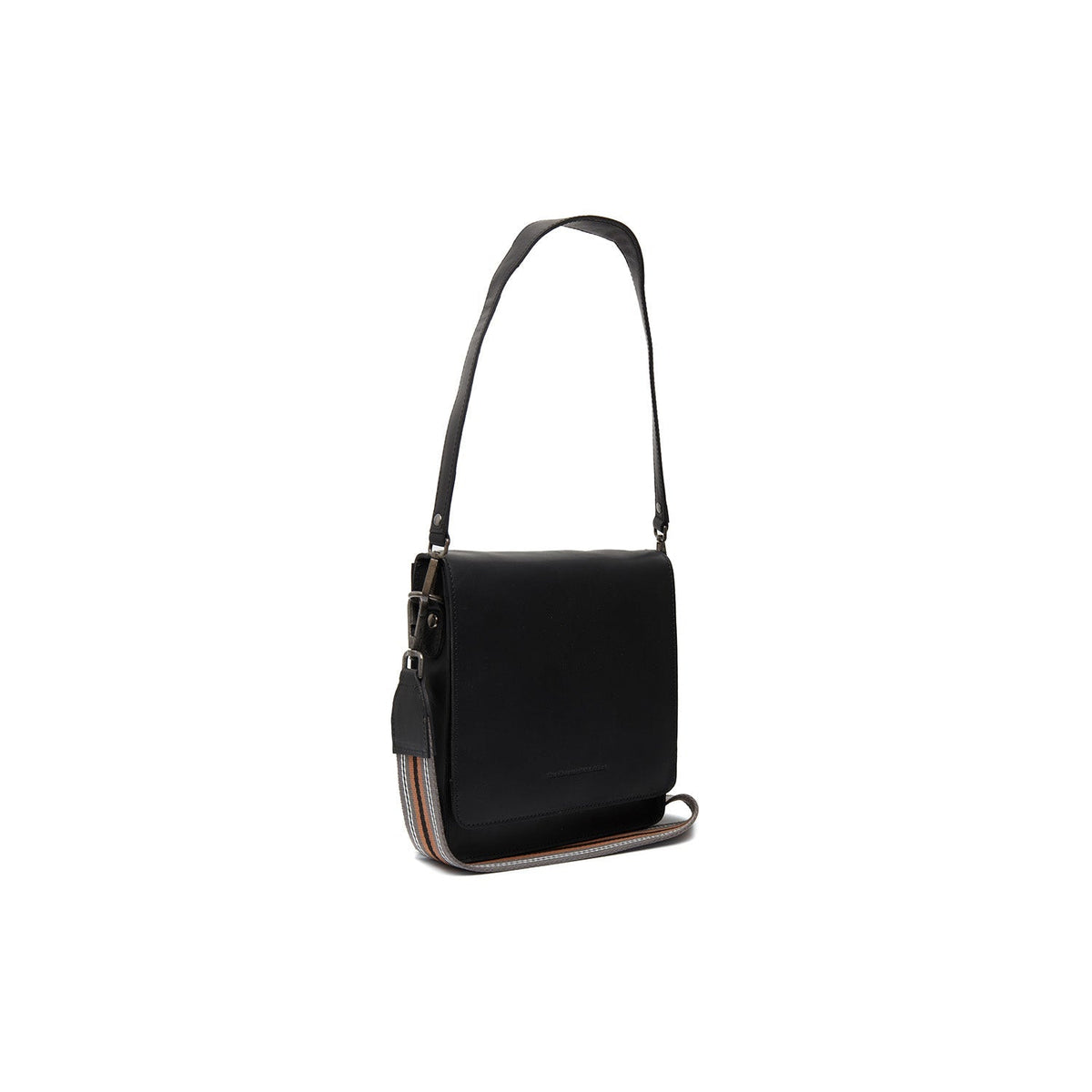 Osuna Full-Grain Leather Shoulder Bag para Mujer in Classic 100% Full-Grain Leather - Full Exterior Front Profile View | Comprar online