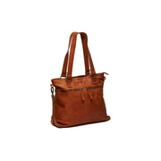 
Rome Bolso de hombro de cuero flor - Full Exterior Vista frontal y silueta entallada | Comprar online