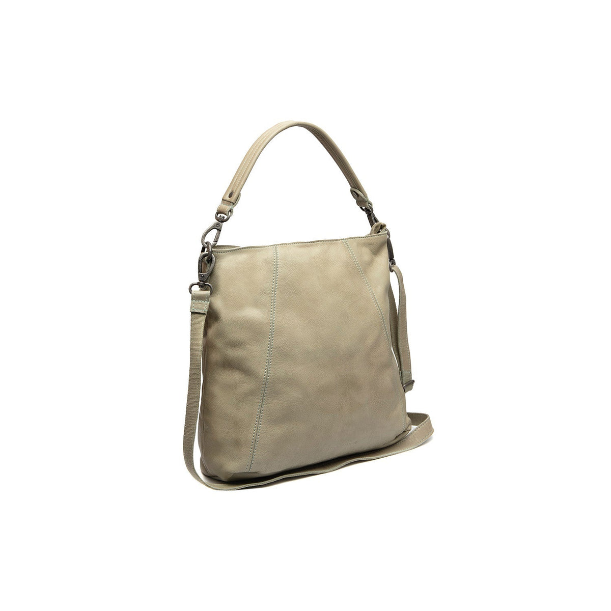 Sintra Full-Grain Leather Shoulder Bag para Mujer in Classic 100% Full-Grain Leather - Full Exterior Front Profile View | Comprar online