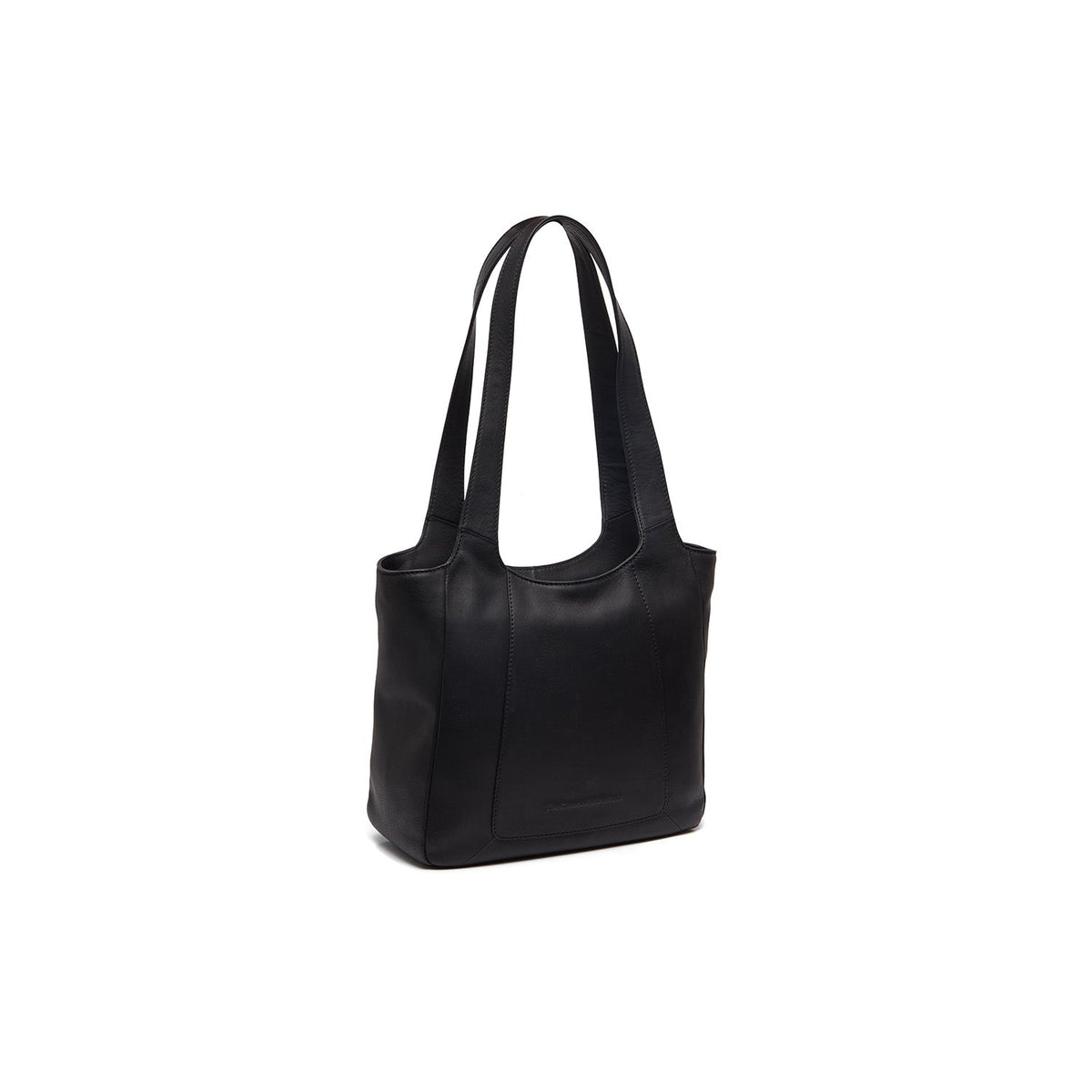 Tofino Full-Grain Leather Shoulder Bag para Mujer in Classic 100% Full-Grain Leather - Full Exterior Front Profile View | Comprar online