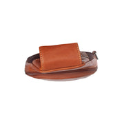 Cognac Leather Sling Bag Bowey para Mujer, detail view 3