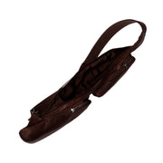 Brown Leather Sling Bag Logan para Mujer, detail view 3