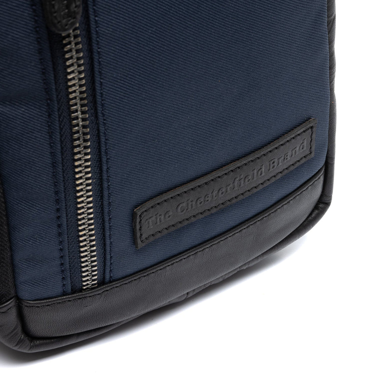 Navy Leather Sling Bag Salla para Mujer, detail view 4