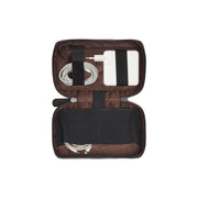 Tailored Rib Cuffs &amp; Hem Craftsmanship Construction Detail on Leather Tech-Organizer Ardan para Mujer