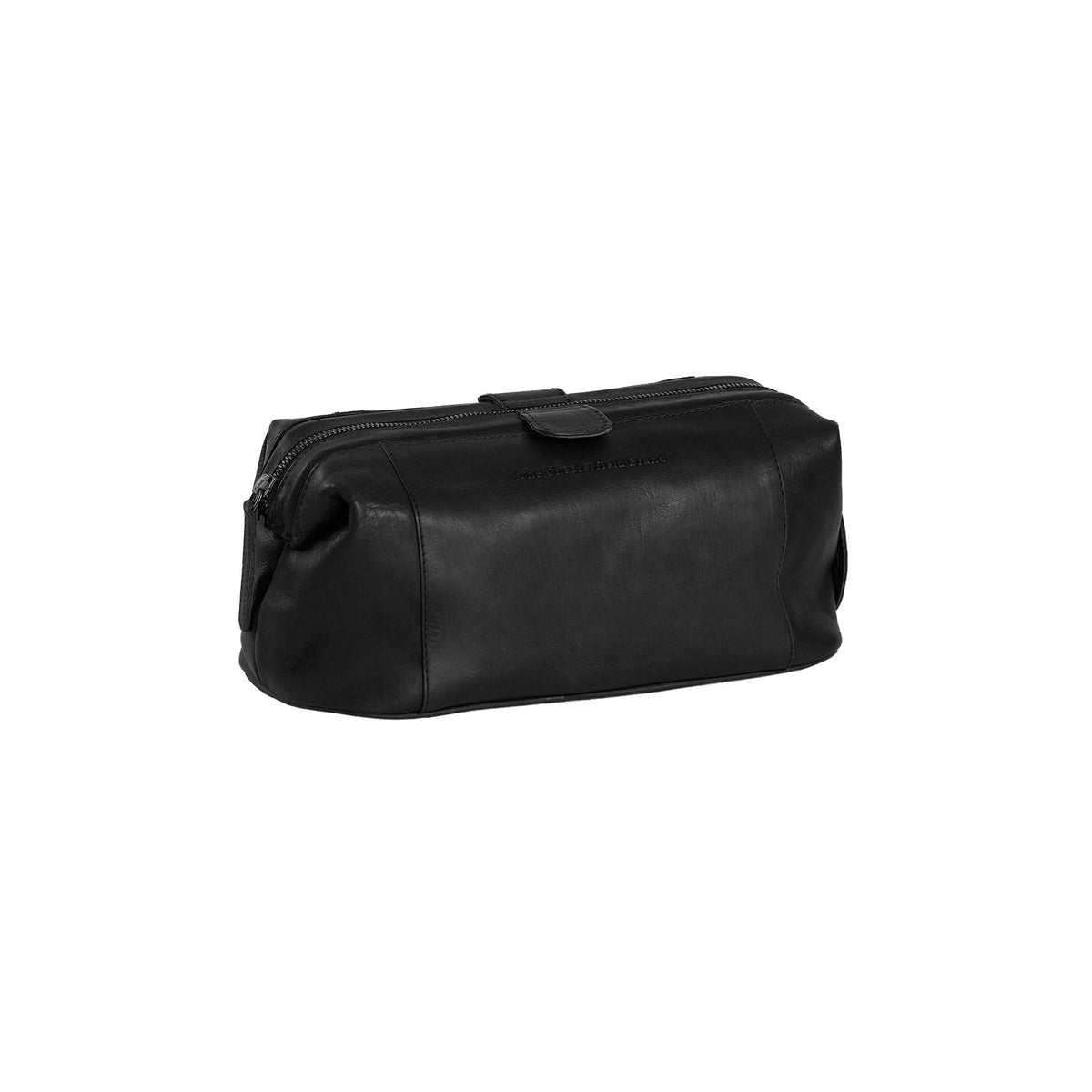 Vince Full-Grain Leather Toiletry Bag para Mujer in Classic 100% Full-Grain Leather - Vista frontal y silueta a medida | Comprar online