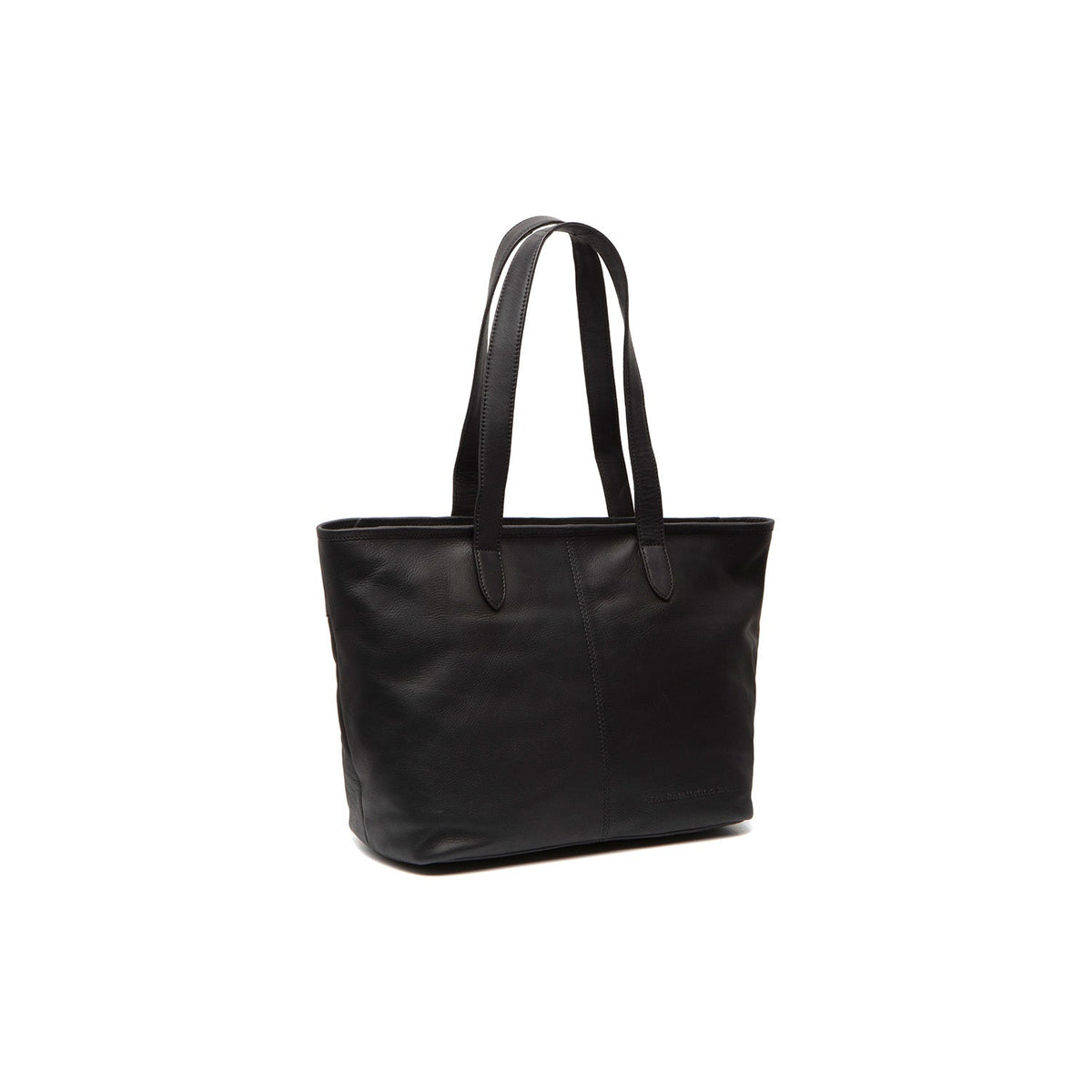 
Monza Bolso tote de cuero flor en clásico 100% cuero flor integral - Full Exterior Vista frontal y silueta entallada | Comprar online