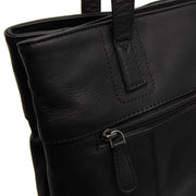 Vista interior Showing Dedicated Padded Laptop Sleeve &amp; Multi-Compartment Organization