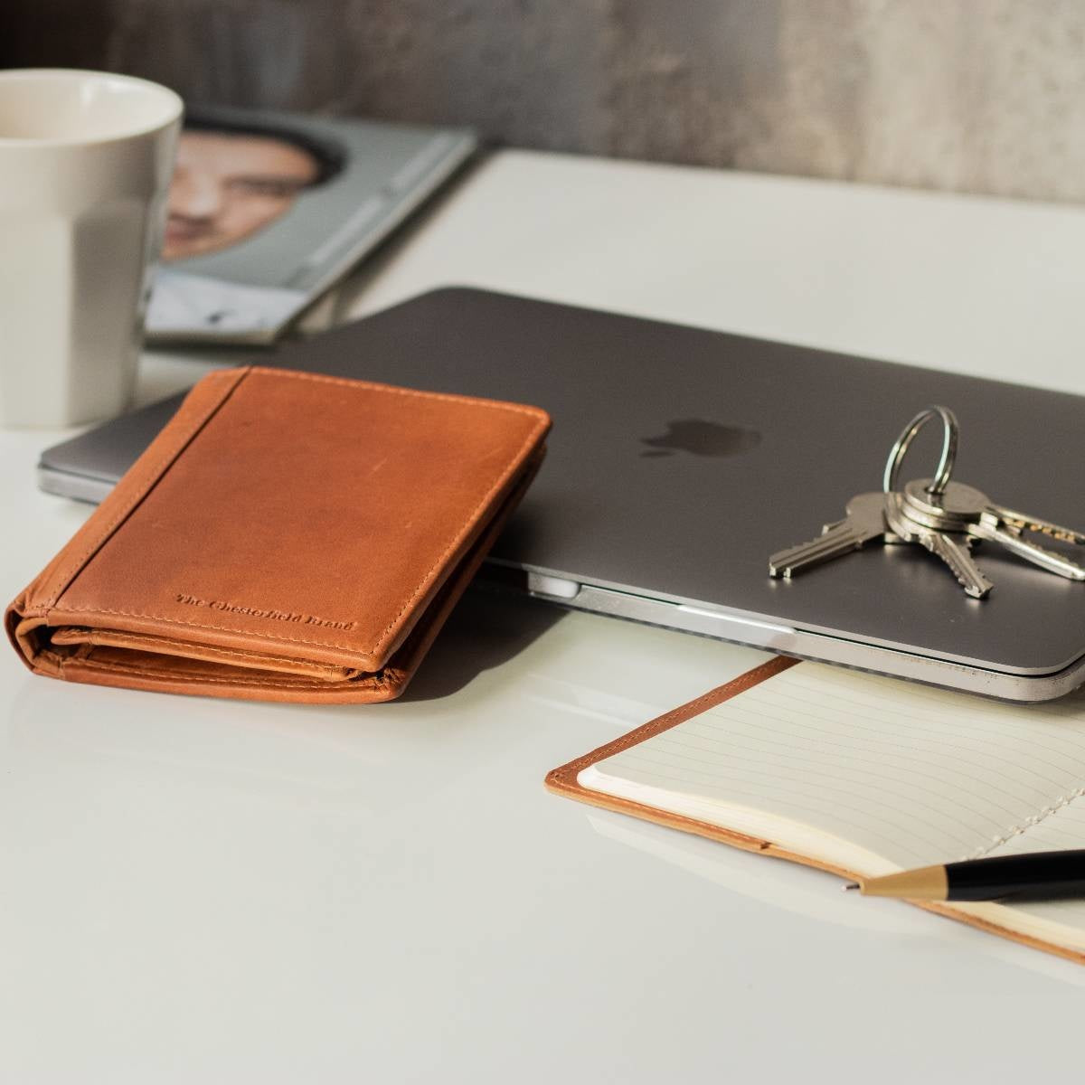 Ethel Full-Grain Cartera de Cuero para Mujer – Vista alternativa del producto 2