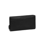 Halle Full-Grain Cartera de Cuero para Mujer in Classic 100% Full-Grain Leather - Full Exterior Front Profile View | Comprar online