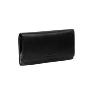 Hampton Full-Grain Cartera de Cuero para Mujer in Classic 100% Full-Grain Leather - Full Exterior Front Profile View | Comprar online