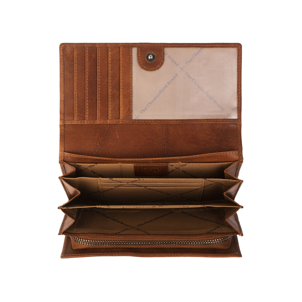 Hampton Full-Grain Cartera de Cuero para Mujer – Vista alternativa del producto 3