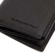 100% Full-Grain Wax Pull-Up 100% Full-Grain Leather Grain Texture & Handcrafted Patina Detail