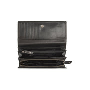 Solid Antique Brass Hardware &amp; Heavy-Duty Dual Zipper Detail on Rivalto Full-Grain Cartera de Cuero para Mujer