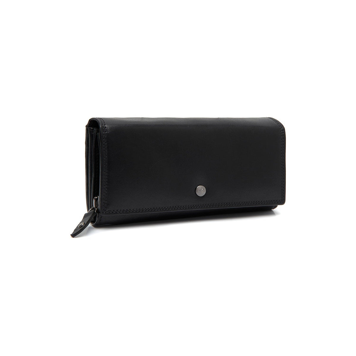 Rivalto Full-Grain Cartera de Cuero para Mujer in Classic 100% Full-Grain Leather - Full Exterior Front Profile View | Comprar online
