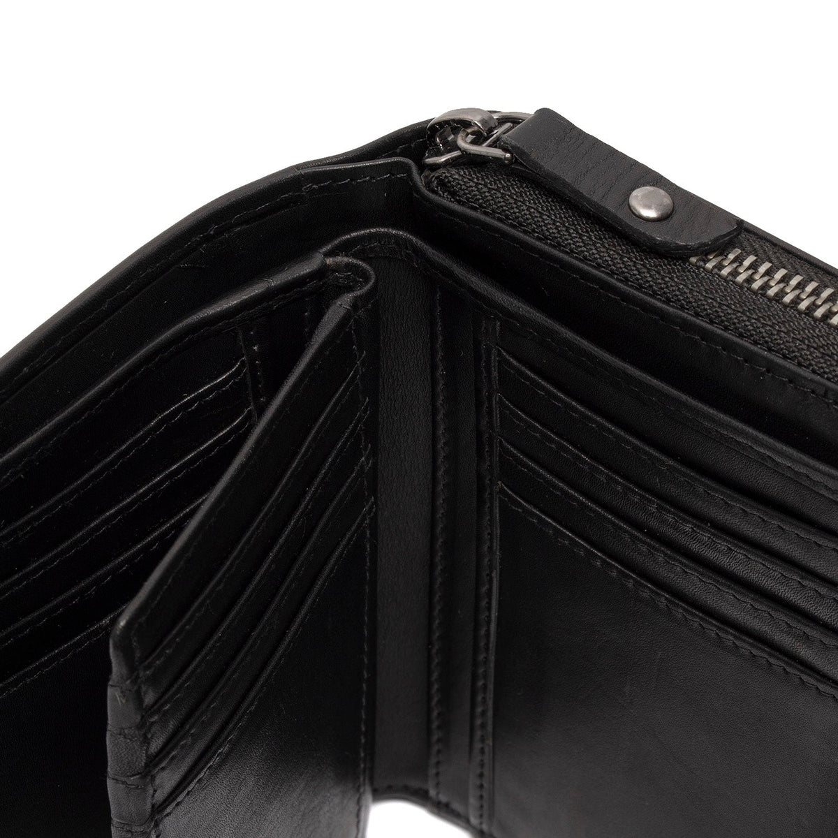 Vista interior Showing Dedicated Padded Laptop Sleeve &amp; Multi-Compartment Organization