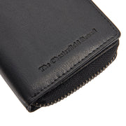 Sionel Full-Grain Cartera de Cuero para Mujer - Structured Side Profile Showing Gusset Depth &amp; Expansion Capacity