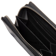 
Classic 100% Full-Grain leather Wallet - Perspectiva trasera con correas de cuero reforzadas