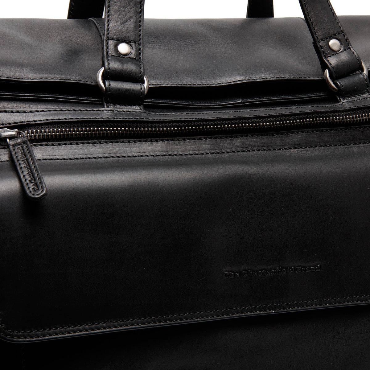 Vista interior Showing Dedicated Padded Laptop Sleeve &amp; Multi-Compartment Organization