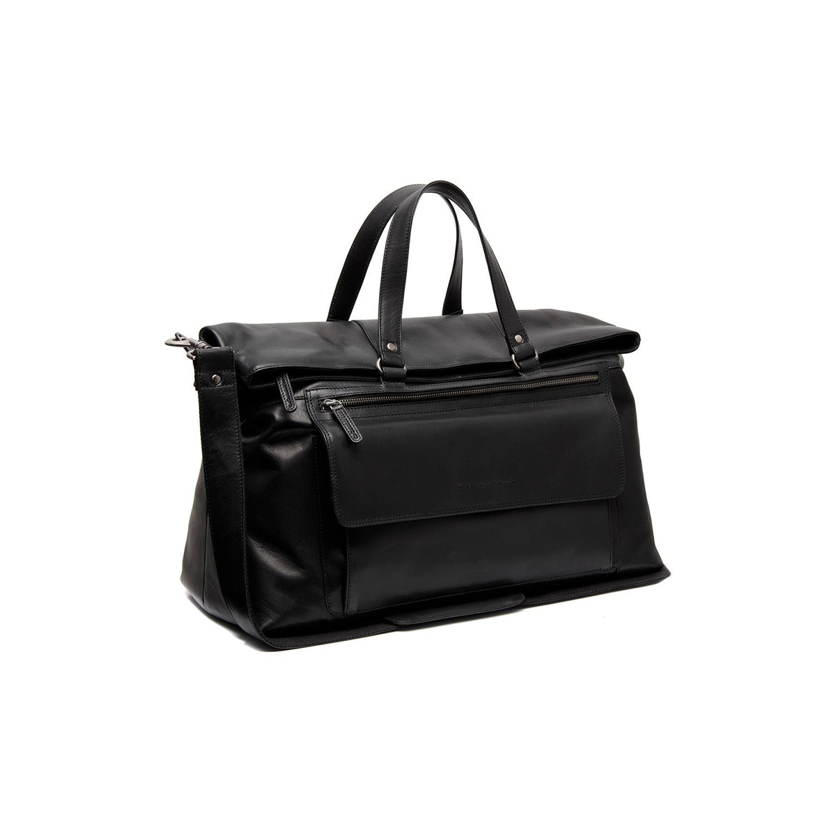 Lazio Full-Grain Leather Weekender Bag para Mujer in Classic 100% Full-Grain Leather - Full Exterior Front Profile View | Comprar online