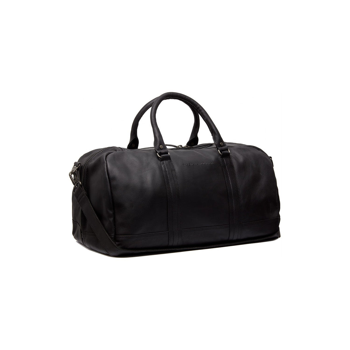 Melbourne Full-Grain Leather Weekender Bag para Mujer in Classic 100% Full-Grain Leather - Full Exterior Front Profile View | Comprar online