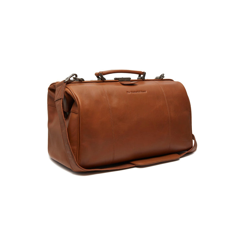 Texel Bolsa de viaje weekender de cuero flor