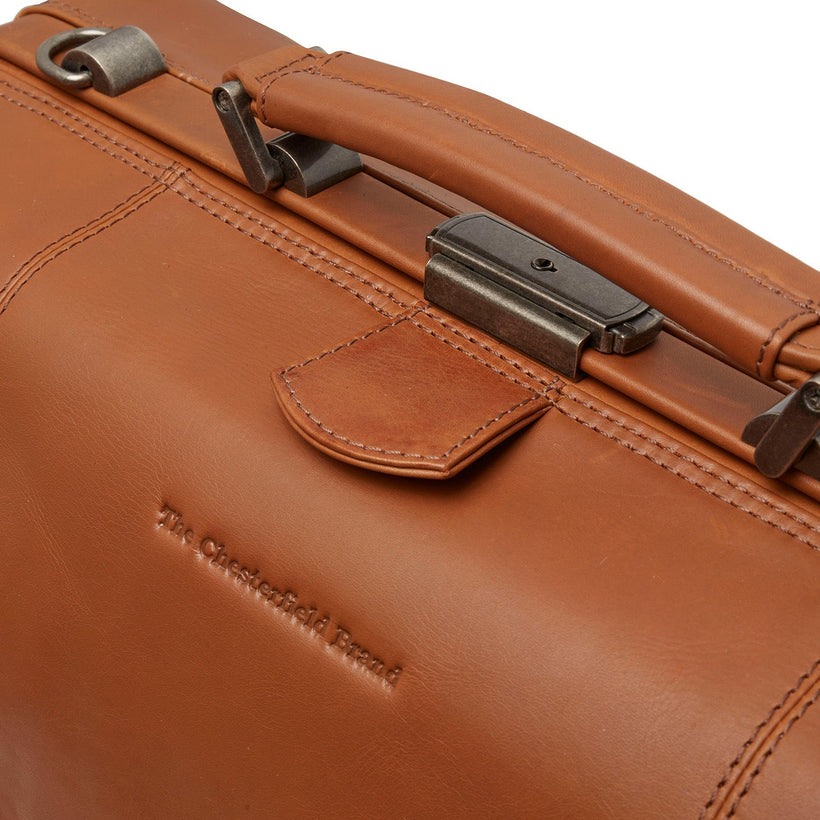 Texel Bolsa de viaje weekender de cuero flor