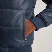 Lucas Cazadora Bomber de Cuero para Hombre – Vista alternativa del producto 6