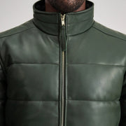 Lucas Cazadora Bomber de Cuero para Hombre – Vista alternativa del producto 6