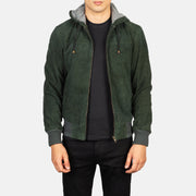 
Nintenzo Chaqueta Bomber de Cuero para Hombre – alternate product view 1