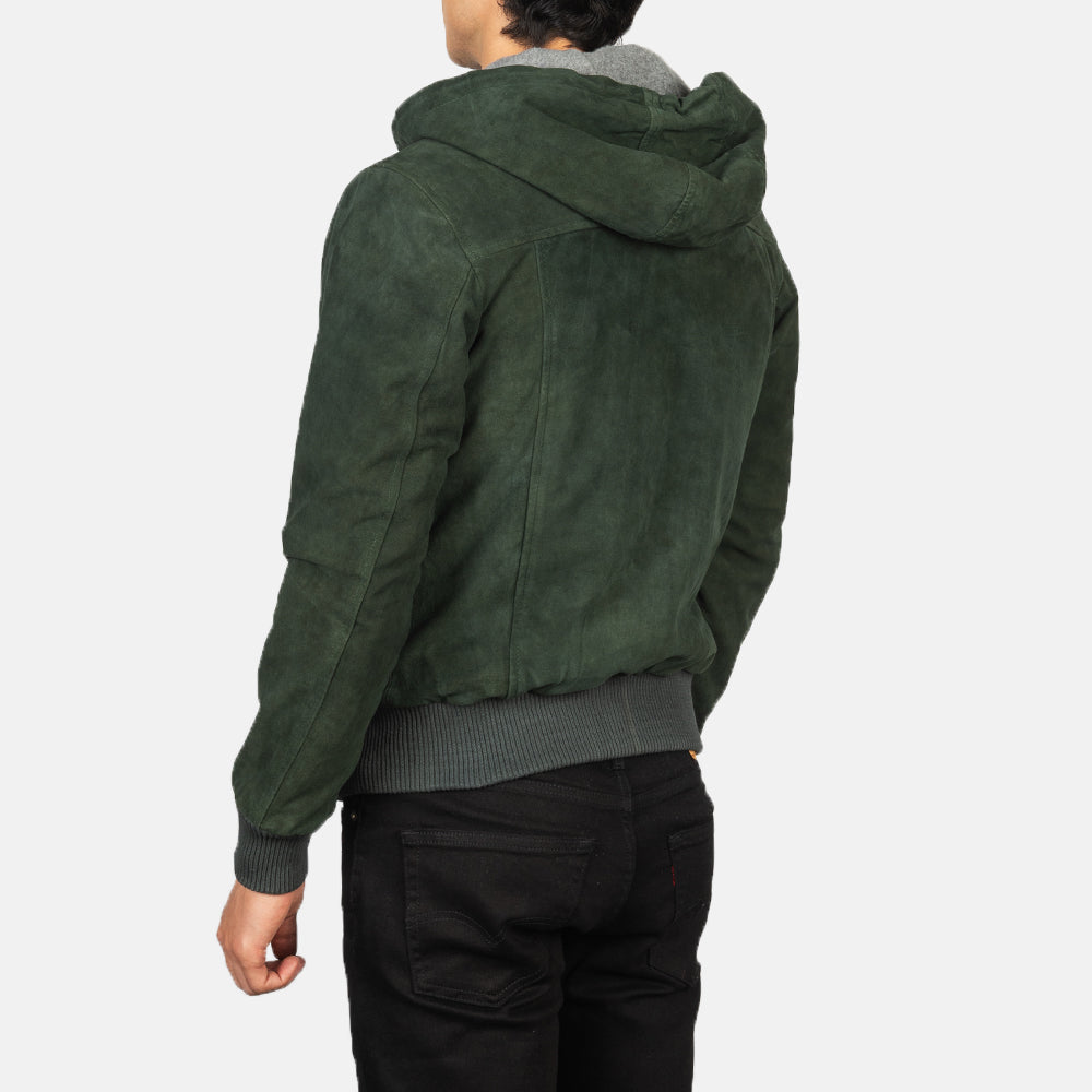 
Nintenzo Chaqueta Bomber de Cuero para Hombre – alternate product view 5