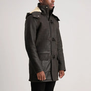 
Nolan Abrigo de Cuero para Hombre – alternate product view 2