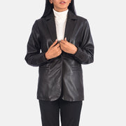 Norma Blazer de Cuero para Mujer – Vista alternativa del producto 2