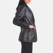 Norma Blazer de Cuero para Mujer – Vista alternativa del producto 3