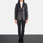 Norma Blazer de Cuero para Mujer – Vista alternativa del producto 4