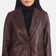 Norma Blazer de Cuero para Mujer – Vista alternativa del producto 6