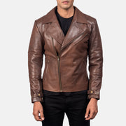 Raiden Chaqueta Biker de Cuero para Hombre – Vista alternativa del producto 3