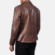 Raiden Chaqueta Biker de Cuero para Hombre – Vista alternativa del producto 5