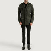 Ray Cutler Chaqueta de Cuero para Hombre – Vista alternativa del producto 3