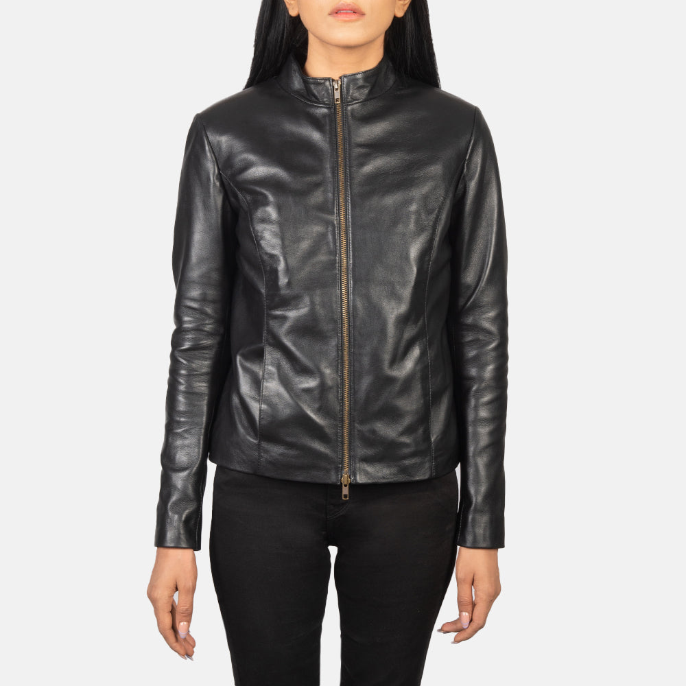 
Rumella Chaqueta Biker de Cuero para Mujer – alternate product view 4