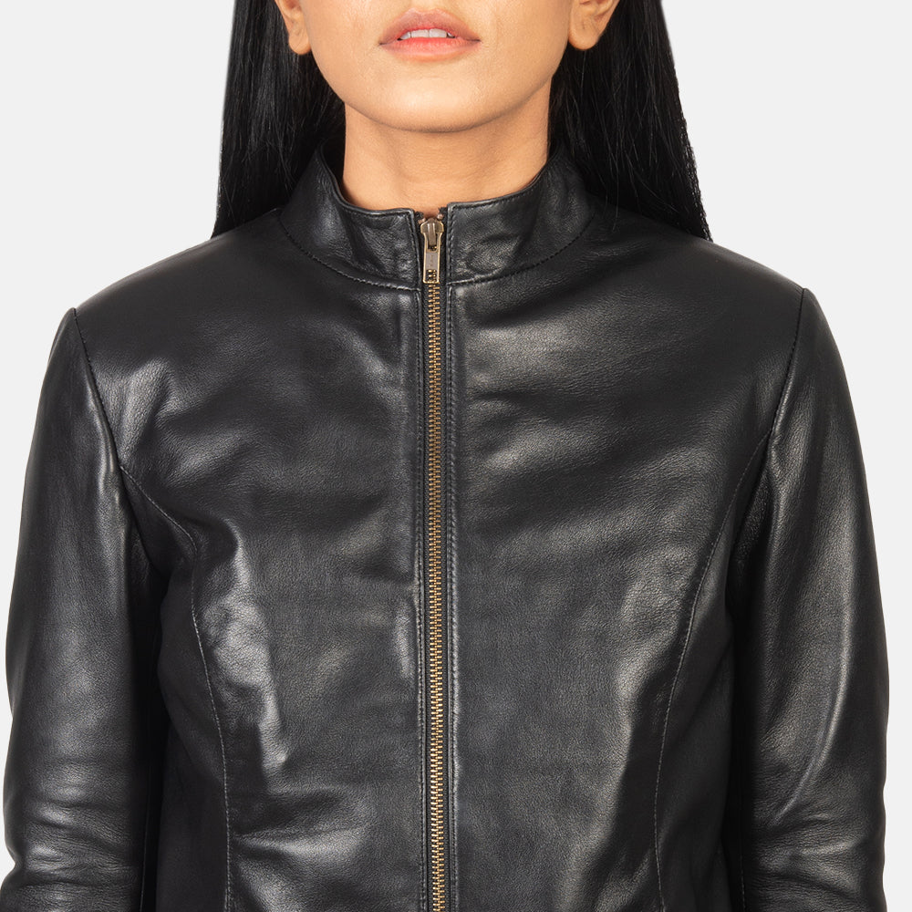 
Rumella Chaqueta Biker de Cuero para Mujer – alternate product view 6
