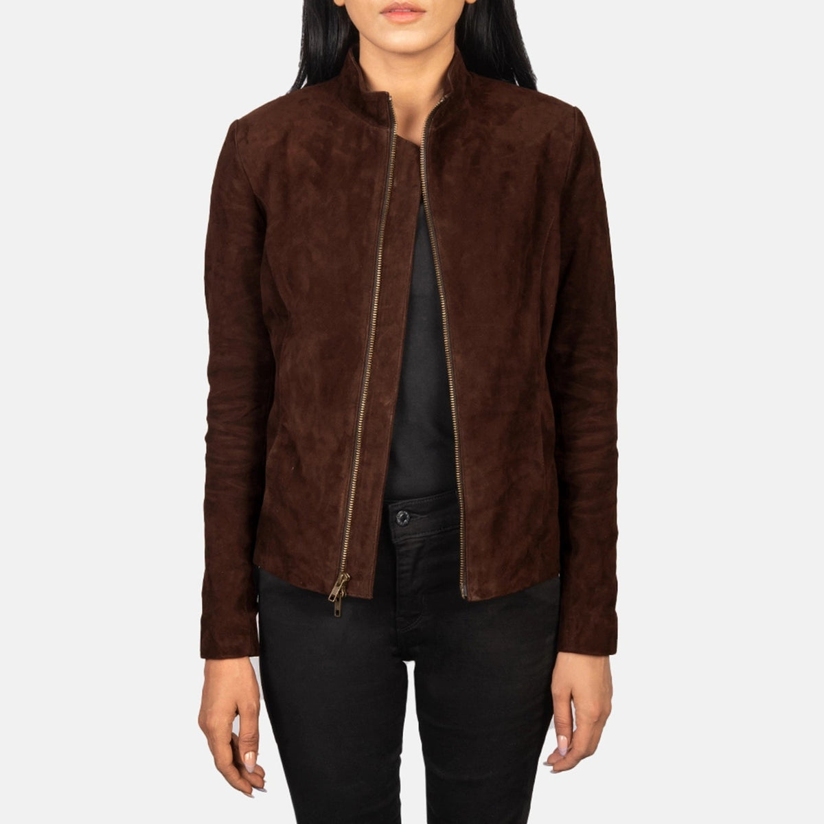 
Rumella Chaqueta Biker de Cuero para Mujer – alternate product view 1