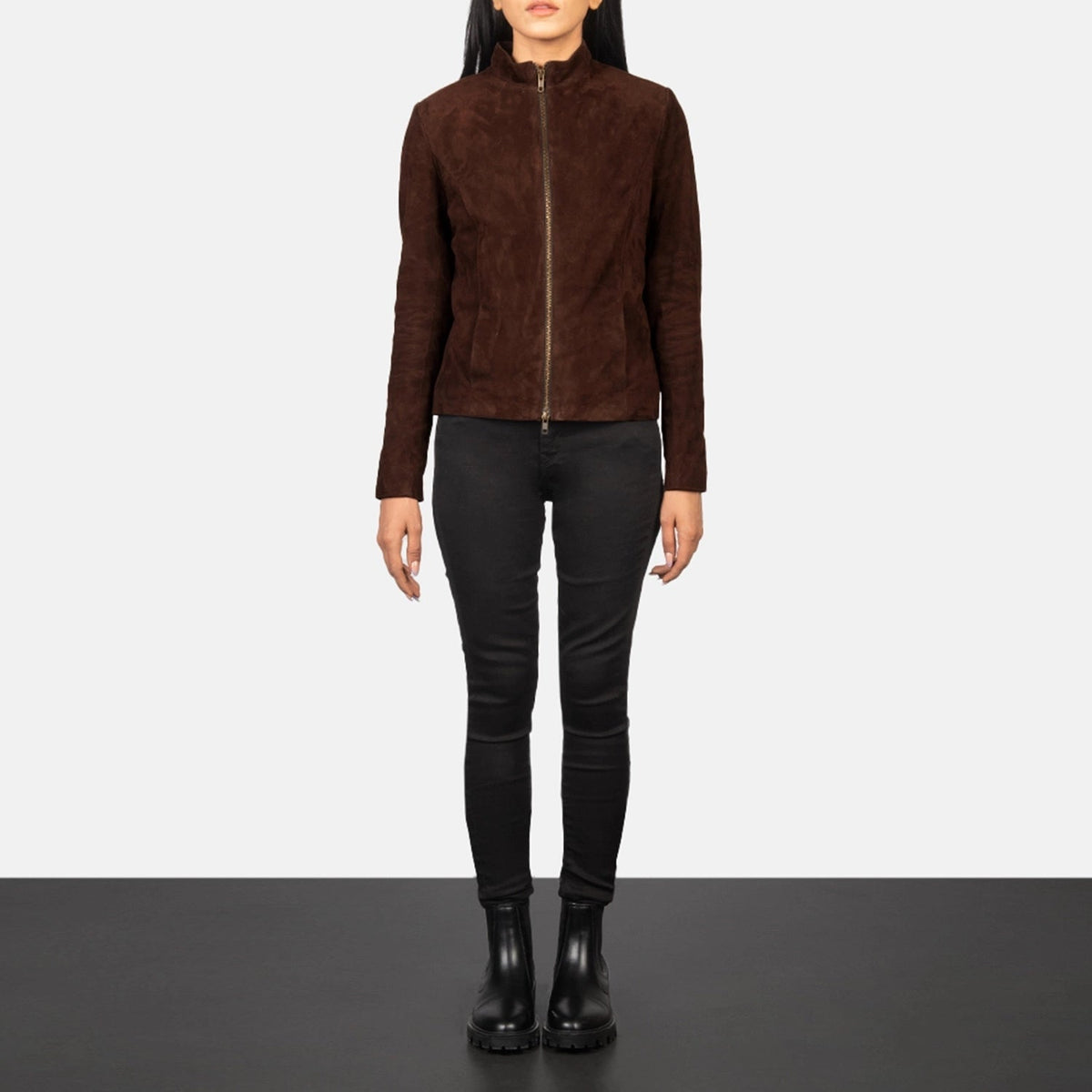 
Rumella Chaqueta Biker de Cuero para Mujer – alternate product view 3