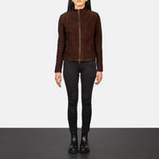 
Rumella Chaqueta Biker de Cuero para Mujer – alternate product view 3
