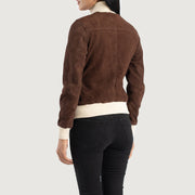 
Sasha A1 Chaqueta Bomber de Cuero para Mujer – alternate product view 5