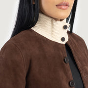 
Sasha A1 Chaqueta Bomber de Cuero para Mujer – alternate product view 6